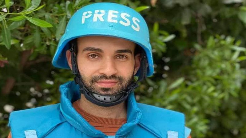 استشهاد الزميل الصحفي أحمد فطيمة في غارات الاحتلال المتواصلة على غزة