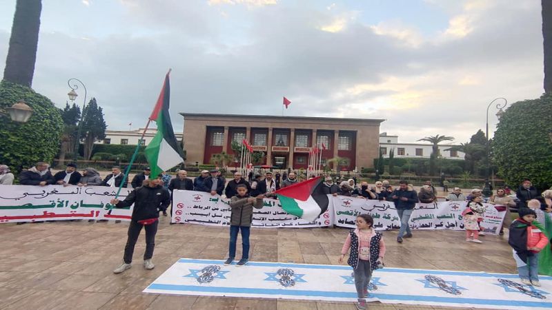 مطالبات مغربية بإنهاء التطبيع مع الكيان الصهيوني