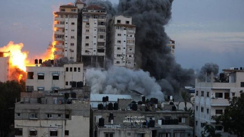 فلسطين المحتلة: غارات إسرائيلية تستهدف منطقة الجوازات شرق رفح جنوبي غزة