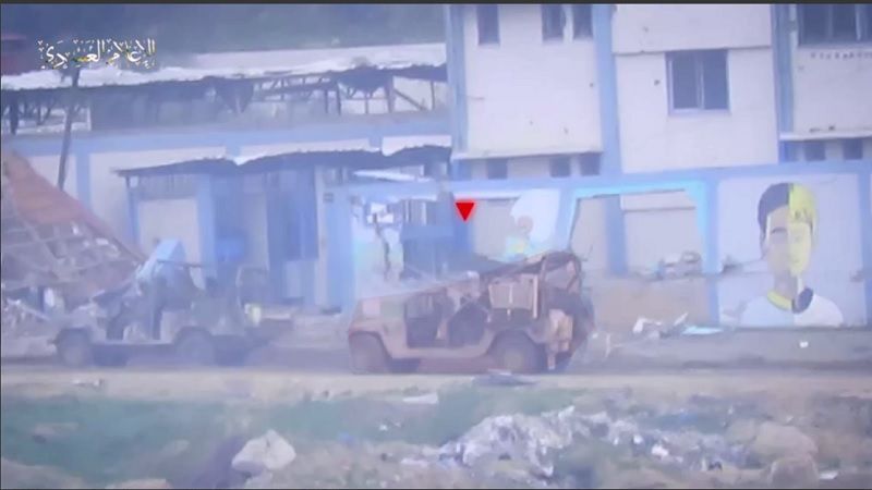 كتائب القسام: تدمير ناقلة جند صهيونية وجرافة عسكرية في بيت لاهيا 