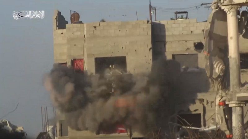 بالفيديو: مشاهد من التحام مجاهدي القسام مع جنود العدو في محاور شمال قطاع غزة