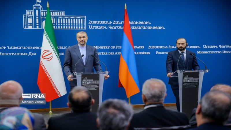 مباحثات بين إيران وأرمينيا لضمان السلام والاستقرار في منطقة القوقاز الجنوبية