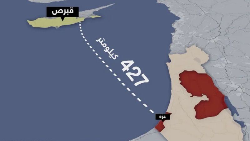 بموافقة صهيونية.. ممرّ بحري بين قبرص وقطاع غزة&nbsp;