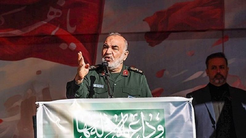 اللواء سلامي: لن نسمح للعدو بتحويل حياة الشعب الإيراني إلى ساحة حرب