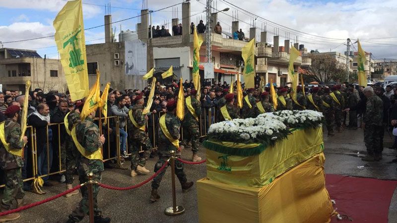 حزب الله شيَّع الشهيد على طريق القدس محمد السيد ناصر في حارة الفيكاني