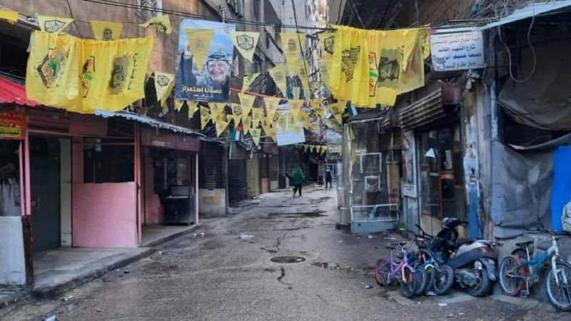 لبنان: إضراب في مخيمات الشّمال بمناسبة 100 يوم على العدوان على غزة