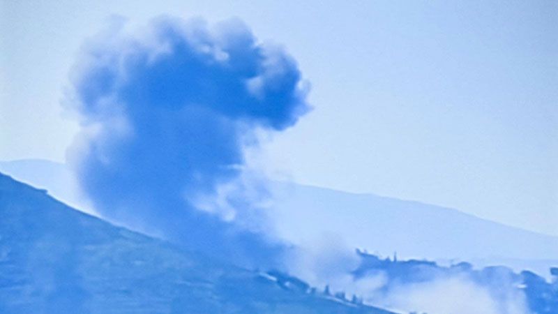 الطيران الحربي المعادي يشنّ غارة جوية بالصواريخ استهدفت بلدة العديسة