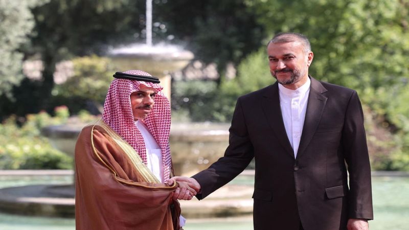 وزيرا خارجيتي إيران والسعودية: لوضع حدٍّ للجرائم الإسرائيلية في غزة
