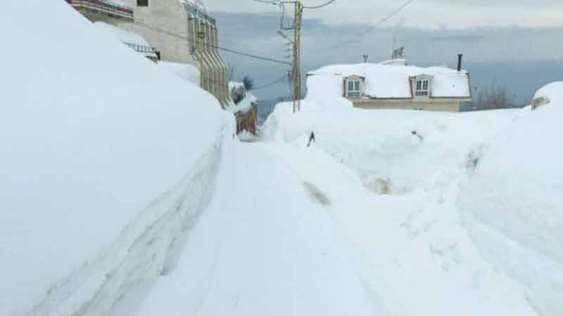 لبنان: هذه هي الطرق المقطوعة بالثلوج