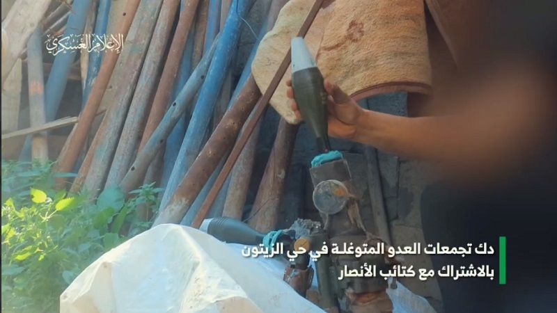 فيديو: مشاهد من تصدي مجاهدي &quot;القسام&quot; لقوات العدو المتوغلة في حي الزيتون شرق غزة
