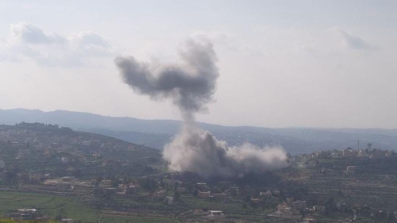 لبنان: الطيران الحربي المعادي نفذ غارة جوية استهدفت بالصواريخ بلدة رب ثلاثين