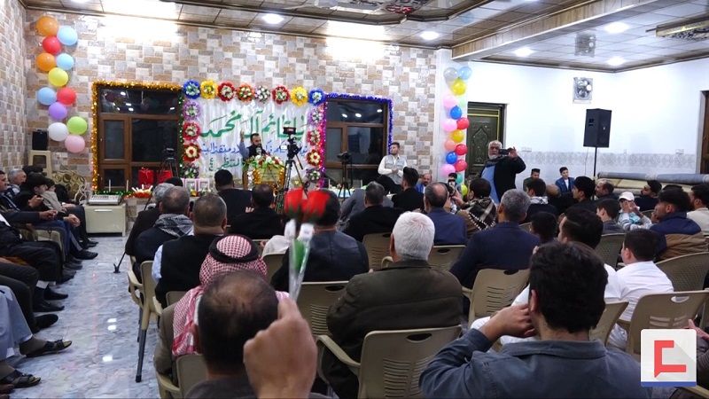 مدينة الموصل تحتفل بمناسبة ذكرى ولادة الإمام المهدي (عج) بمشاركة جمع غفير من الأهالي