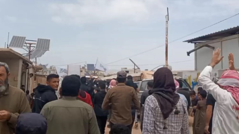 تزايد الاحتجاجات الشعبية ضدّ عصابة الجولاني شمال سورية