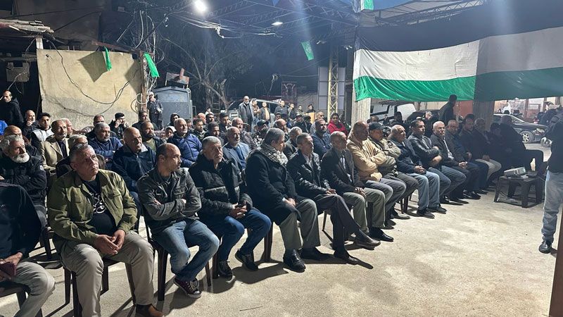 لقاء شعبي لحركة حماس - لبنان في مخيم البرج الشمالي