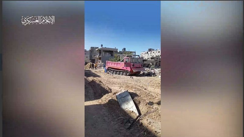 فيديو: بقايا ومخلفات آليات العدو إثر استهدافها في محاور مدينة خان يونس&nbsp;