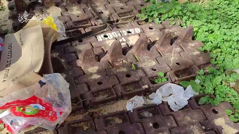 شاهد.. بقايا ومخلفات آليات العدو إثر استهدافها في محاور خان يونس