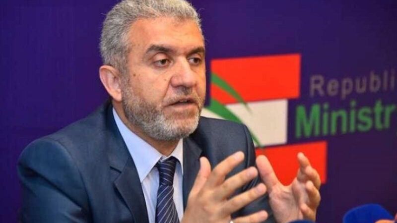 لبنان: اجتماع للجنة المؤشر ظهر اليوم برئاسة الوزير بيرم