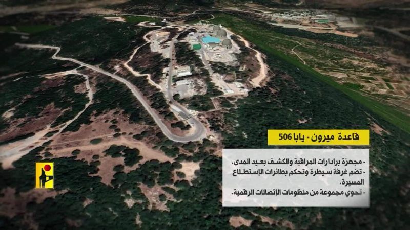 إعلام العدو: إطلاق النار الذي نفذه حزب الله هذا الأسبوع على ميرون ألحق أضرارًا بالقاعدة