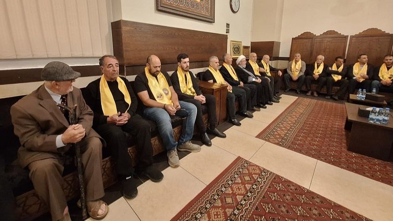 بالصور.. حزب الله يقيم إحتفالاً تأبينيًا للشهيد محمود فضل الله