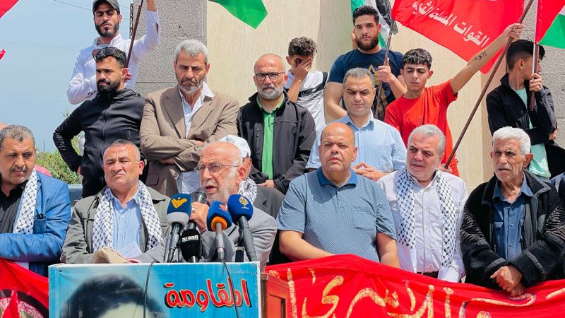 وقفة تضامنية مع غزة في المنية إحياء ليوم الأسير الفلسطيني
