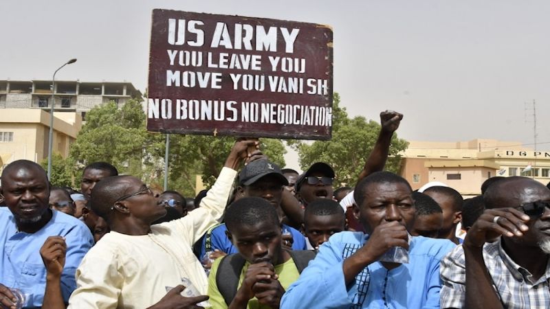 تظاهرة في شمال النيجر تطالب برحيل القوّات الأميركيّة