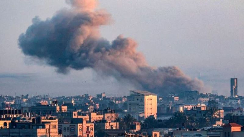 فلسطين المحتلة: طائرات الاحتلال تشن غارة شمال غرب خان يونس