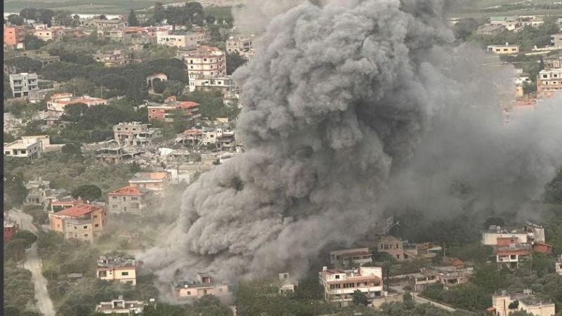 لبنان: غارة للطيران الحربي الصهيوني على بلدة كفركلا