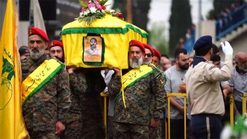 حزب الله يشيع الشهيد المجاهد وحيد عبد الحميد طفيلي في دير الزهراني