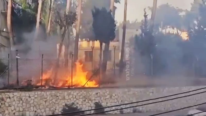 للمرة الثالثة.. مستوطنون يُضرمون النار في مقر &quot;الأونروا&quot; في القدس