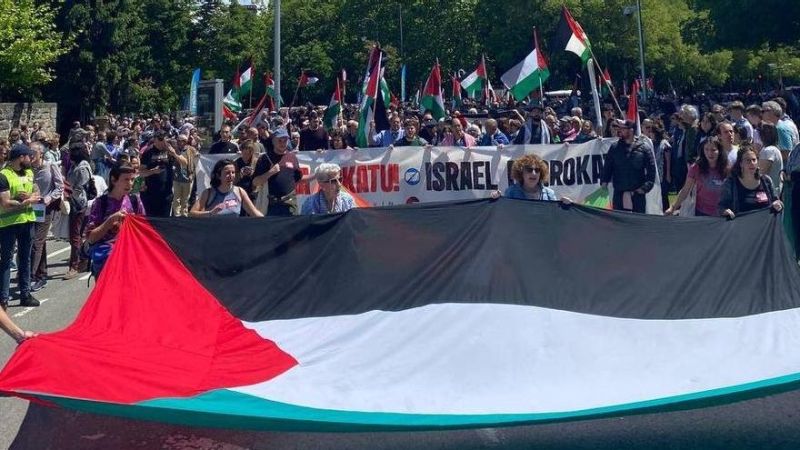 تنديدًا بالعدوان على غزة.. مظاهرة حاشدة في لندن