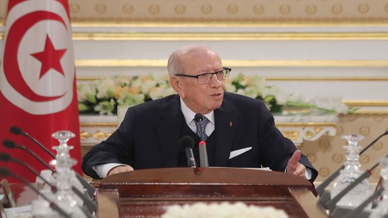 وفاة الرئيس التونسي الباجي قايد السبسي 