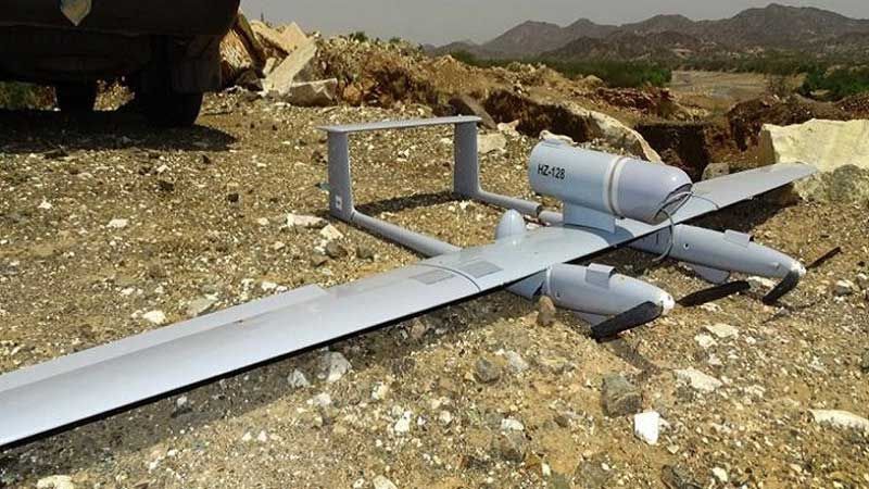 الدفاعات اليمنية تسقط طائرة تجسس للعدوان في حجة