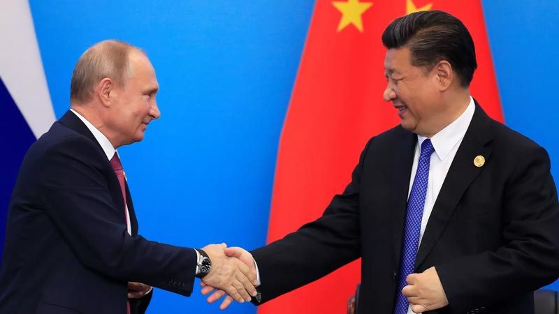 الولايات المتحدة عاجزة عن مواجهة التحالف الروسي الصيني