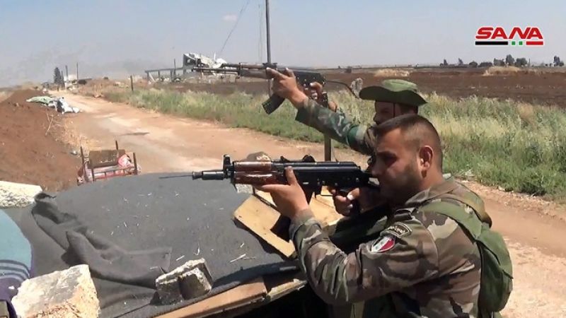 الجيش السوري يحبط هجوماً على محور الحماميات - الجبين بريف حماه