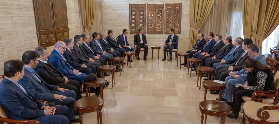 الأسد أمام جهانغيري: الاتفاقيات الثنائية تعزّز صمود سوريا وإيران بوجه الحرب الاقتصادية