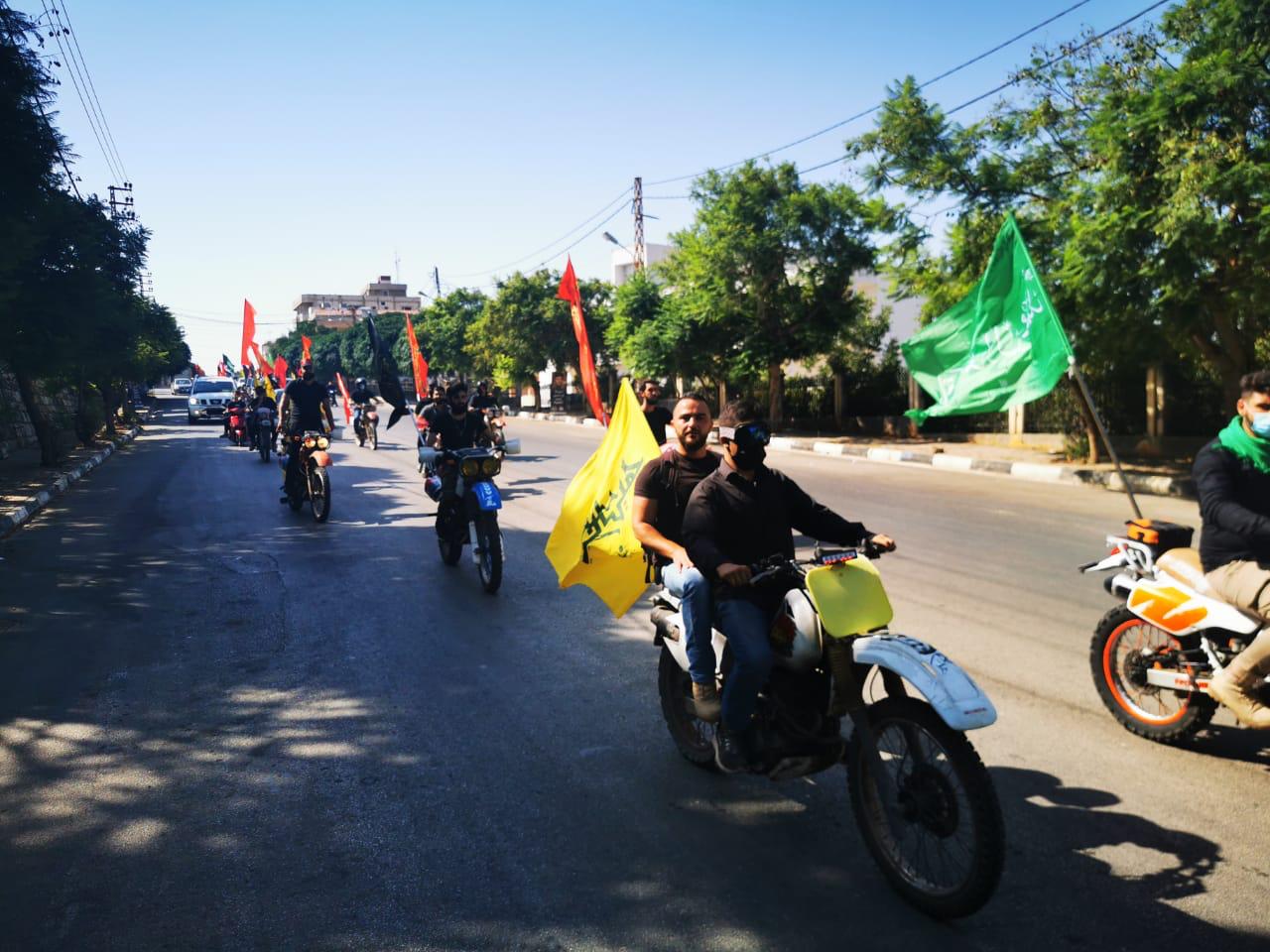 بالصور.. انطلاق مسيرة عاشورائية سيارة من بلدة الخيام على طول الحدود مع فلسطين المحتلة