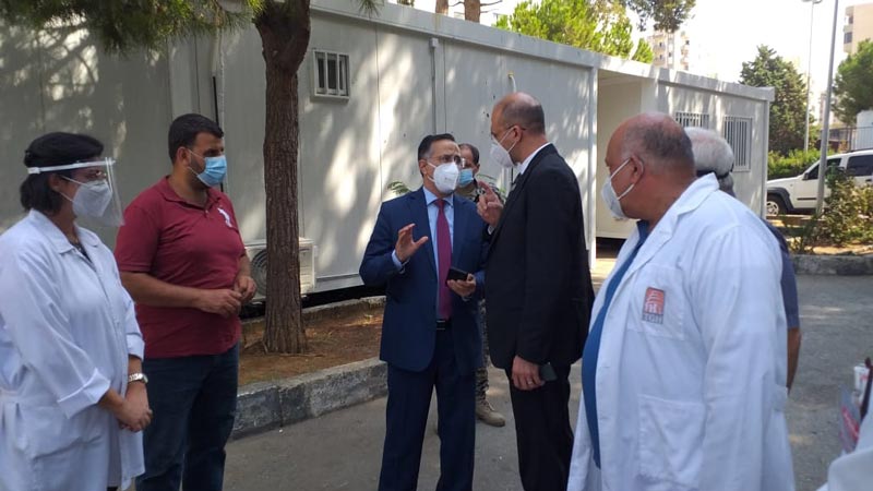 وزير الصحة في طرابلس