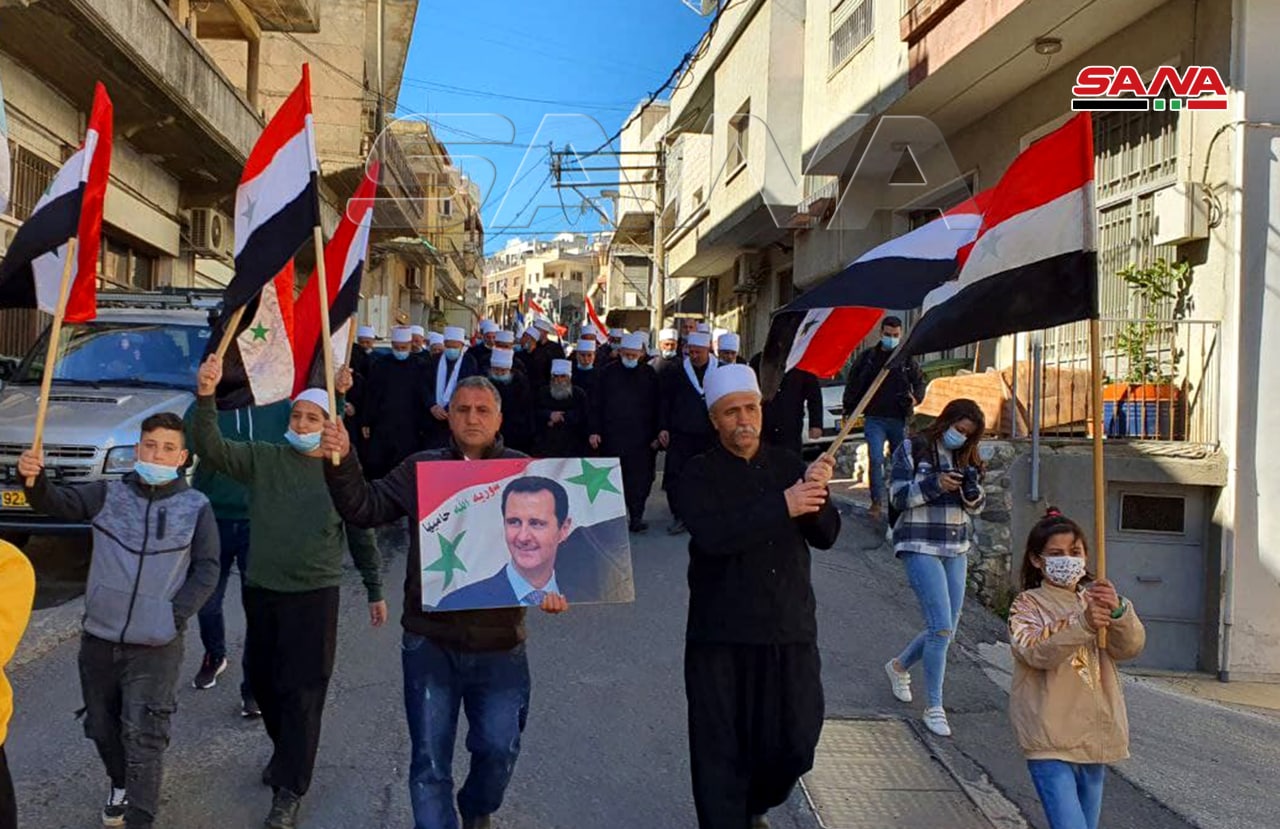 أبناء الجولان والقنيطرة.. تجديد الانتماء الوطني لسوريا ورفض الاحتلال