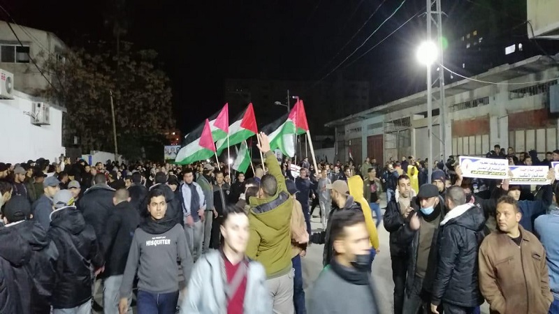 بالصور: تظاهرة حاشدة في غزة دعمًا لليمن