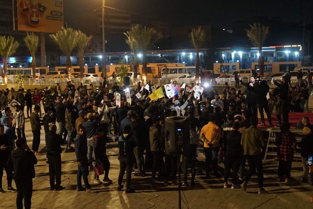 العراق: بالصور.. الحشد الشعبي يقيم حفلًا لمناسبة مولد الإمام علي (ع) في بغداد