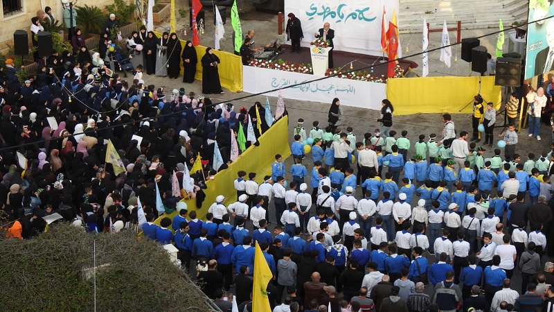 بالصور| حزب الله أحيا ذكرى الـ15 من شعبان في صيدا وبلدات الجوار