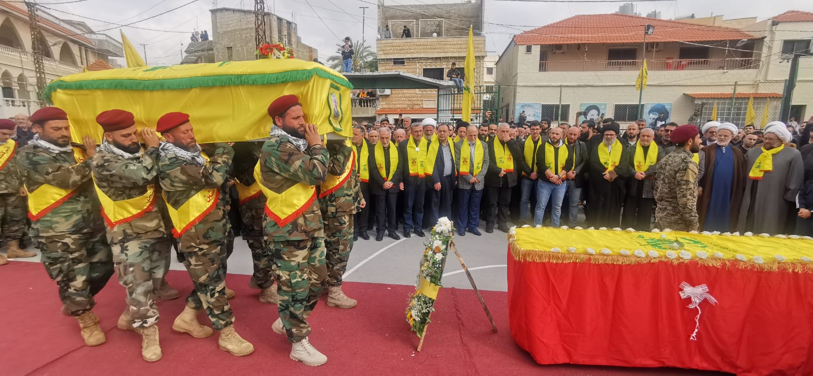 حزب الله شيع المجاهد الحاج حسين الشامي في كفرصير الجنوبية
