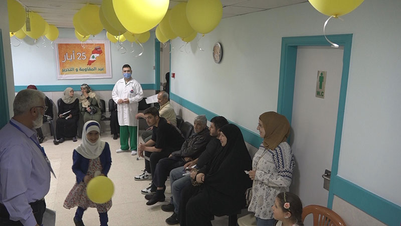 تقديمات صحية للمواطنين في عيد المقاومة والتحرير