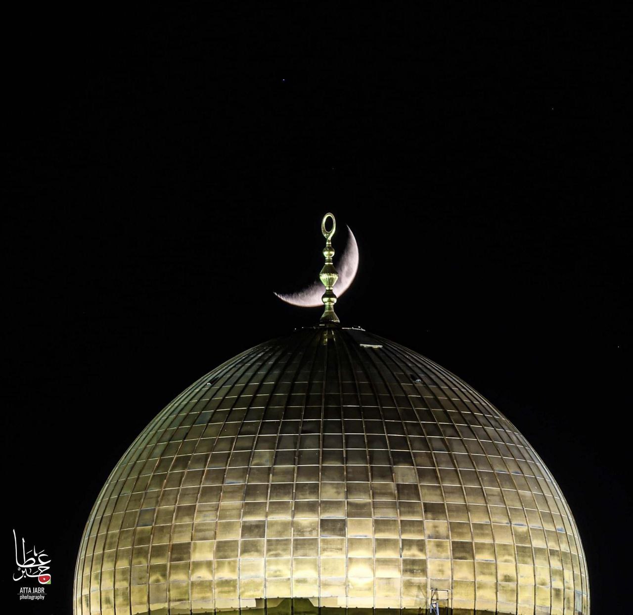 بالصور: قبة الصخرة في المسجد الأقصى الان