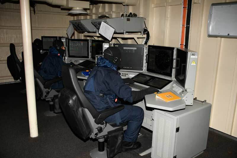 وجرى تنفيذ هذا التمرين المركب، المندرج في إطار التأكد من مدى الفعالية العملياتية لمنظومات أسلحة السفن البحرية 