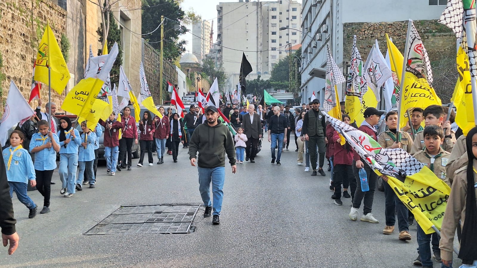 الأحزاب الوطنية اللبنانية والفلسطينية نظّمت تظاهرة انطلقت من ساحة البربير باتجاه الأسكوا