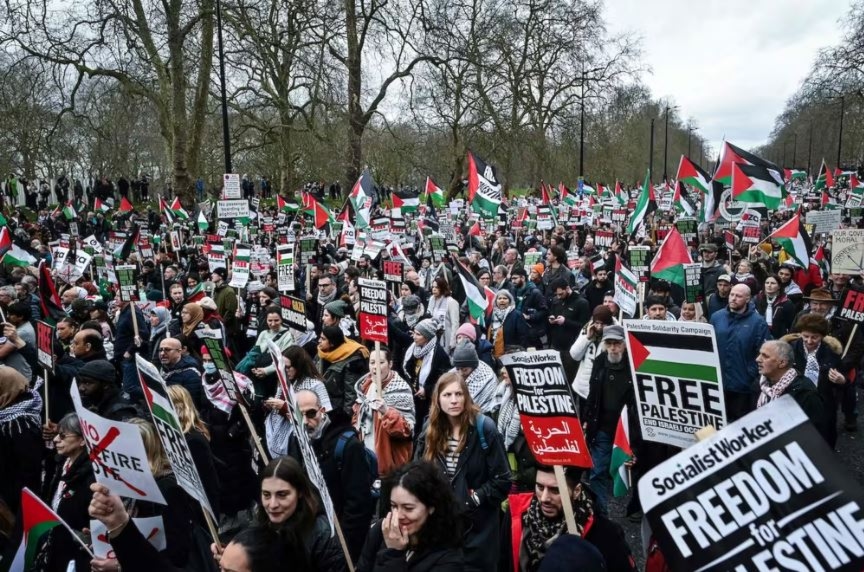 تظاهرات في مدن وعواصم عربية وعالمية تنديدًا بالعدوان الصهيوني على غزة
