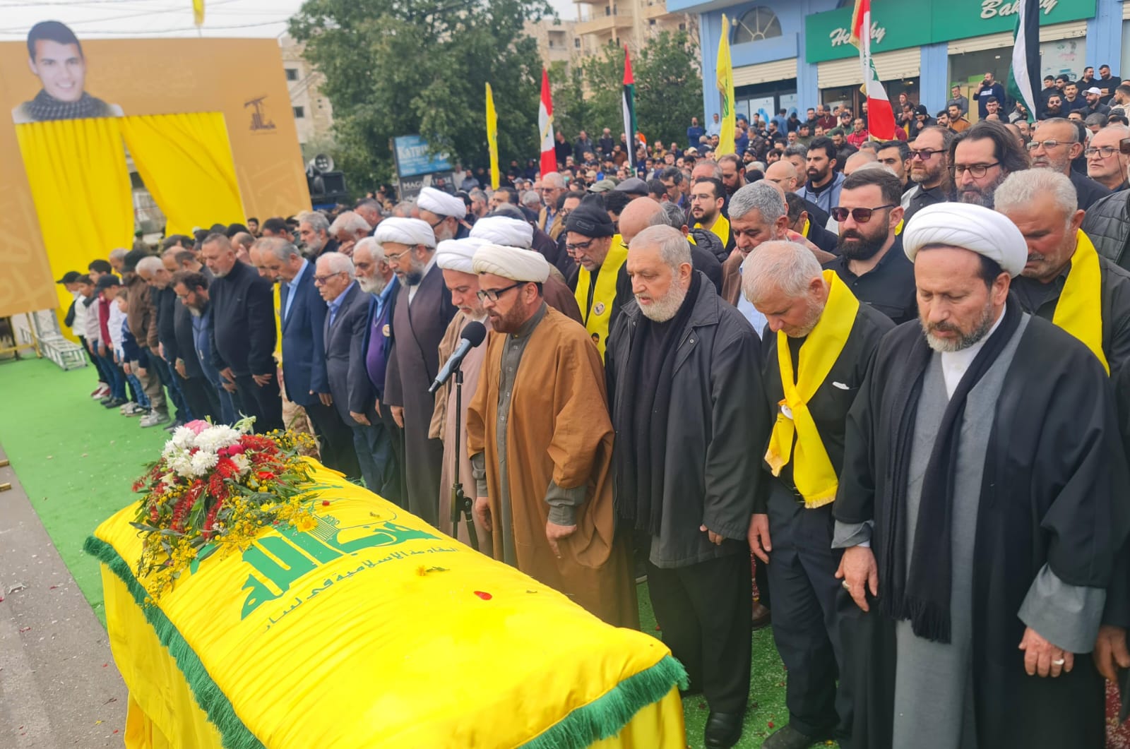 حزب الله يُشيّع الشهيد على طريق القدس علي الأخرس في كفرتبنيت