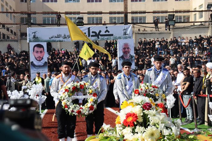 حزب الله شيّع الشهيدين باز وشحوري في بلدة الشهابية